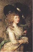 Thomas Gainsborough Portrait of Lady Georgiana Cavendish, Duchess of Devonshire Sweden oil painting artist
